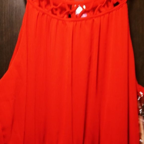 No Boundaries Red Dress Sz XL (15-17) - Picture 5 of 15